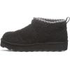 imageBEARPAW Womens Snuggle Daphne Deco Slip on Ankle Winter BootBlack Ii