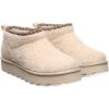 imageBEARPAW Womens Snuggle Daphne Deco Slip on Ankle Winter BootOat