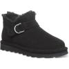 imageBEARPAW Womens Shorty Buckle Boot  Womens Ankle Boot  Womens Slip On Boot  Comfortable Winter Boot  Multiple Colors ampamp SizesBlack