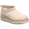 imageBEARPAW Womens Snuggle Daphne Deco Slip on Ankle Winter BootOat