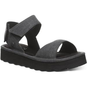 imageBEARPAW Womens Crest Sandal  Womens Sandal  Womens Shoe  Comfortable ampamp Lightweight  Multiple Colors ampamp SizesBlack
