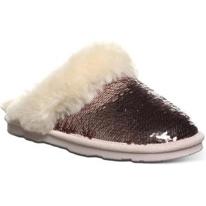 imageBEARPAW Womens Loki Exotic Multiple Colors  Womens Slippers  Womens Shoes  Comfortable ampamp LightWeightPink Sequin