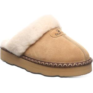 imageBEARPAW Womens Loki Platform Lo Deco Slipper  Comfortable ampamp LightweightIced Coffee Solid