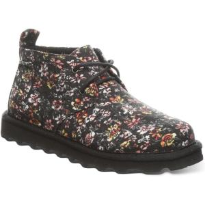 imageBEARPAW Womens Skye Suede Ankle Chukka BootsBlack Floral