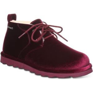 imageBEARPAW Womens Skye Suede Ankle Chukka BootsBurgundy