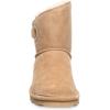 imageBEARPAW Womens Isabelle Comfortable Winter Boot  Classic Suede Pull On Boot  Multiple Colors ampamp SizesIced Coffee