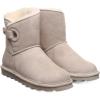 imageBEARPAW Womens Isabelle Comfortable Winter Boot  Classic Suede Pull On Boot  Multiple Colors ampamp SizesMushroom