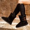 imageBEARPAW Womens Lined Suede Winter ampamp Snow BootsBlack