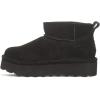 imageBEARPAW Womens Retro Shorty Boot  Womens Ankle Boot  Comfortable Winter BootBlack Solid
