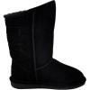 imageBEARPAW WomensGirls Boshie Winter BootBlackBlack Sweater in Back