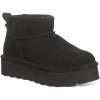 imageBEARPAW Womens Retro Shorty Boot  Womens Ankle Boot  Comfortable Winter BootBlack Solid