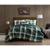 imageBearPaw  King Comforter Set 4Piece Bedding with Matching Shams ampamp Pillow Ideal for All Seasons Curtis Green KingGreen