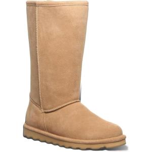 imageBEARPAW Womens Elle Tall Multiple Colors  Classic Suede Slip On Winter BootIced Coffee