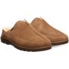 imageBEARPAW Mens Bruce Slipper  Mens Classic Suede  Mens Slip On Shoes  Comfortable Casual ShoesHickory