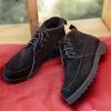 imageBEARPAW Mens Kyle Boot  Classic Suede LaceUp BootChocolate