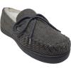 imageBearpaw Mens Moc Ii Multiple Colors  Mens Slip Charcoal Corduroy  9 Medium