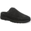 imageBEARPAW Mens Bruce Slipper  Mens Classic Suede  Mens Slip On Shoes  Comfortable Casual ShoesBlack
