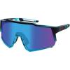 imageBEARPAW Mens Plastic Sport Shield EcoFriendly SunglassBlack Blue