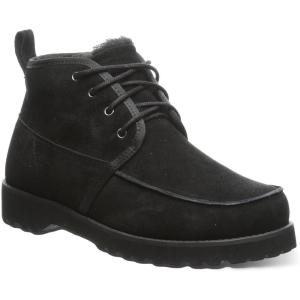 imageBEARPAW Mens Kyle Boot  Classic Suede LaceUp BootBlack