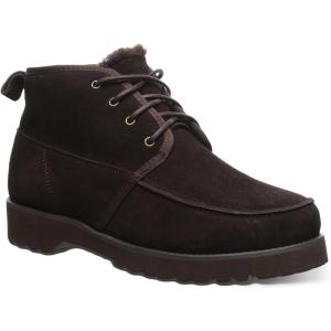 imageBEARPAW Mens Kyle Boot  Classic Suede LaceUp BootChocolate