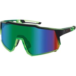 imageBEARPAW Mens Plastic Sport Shield EcoFriendly SunglassBlackGreen