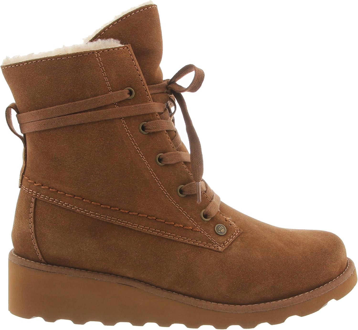 imageBEARPAW Womens Krista  Multiples Sizes ampamp Colors  Womens Classic Suede Boots  Comfortable Winter Slip On BootHickory