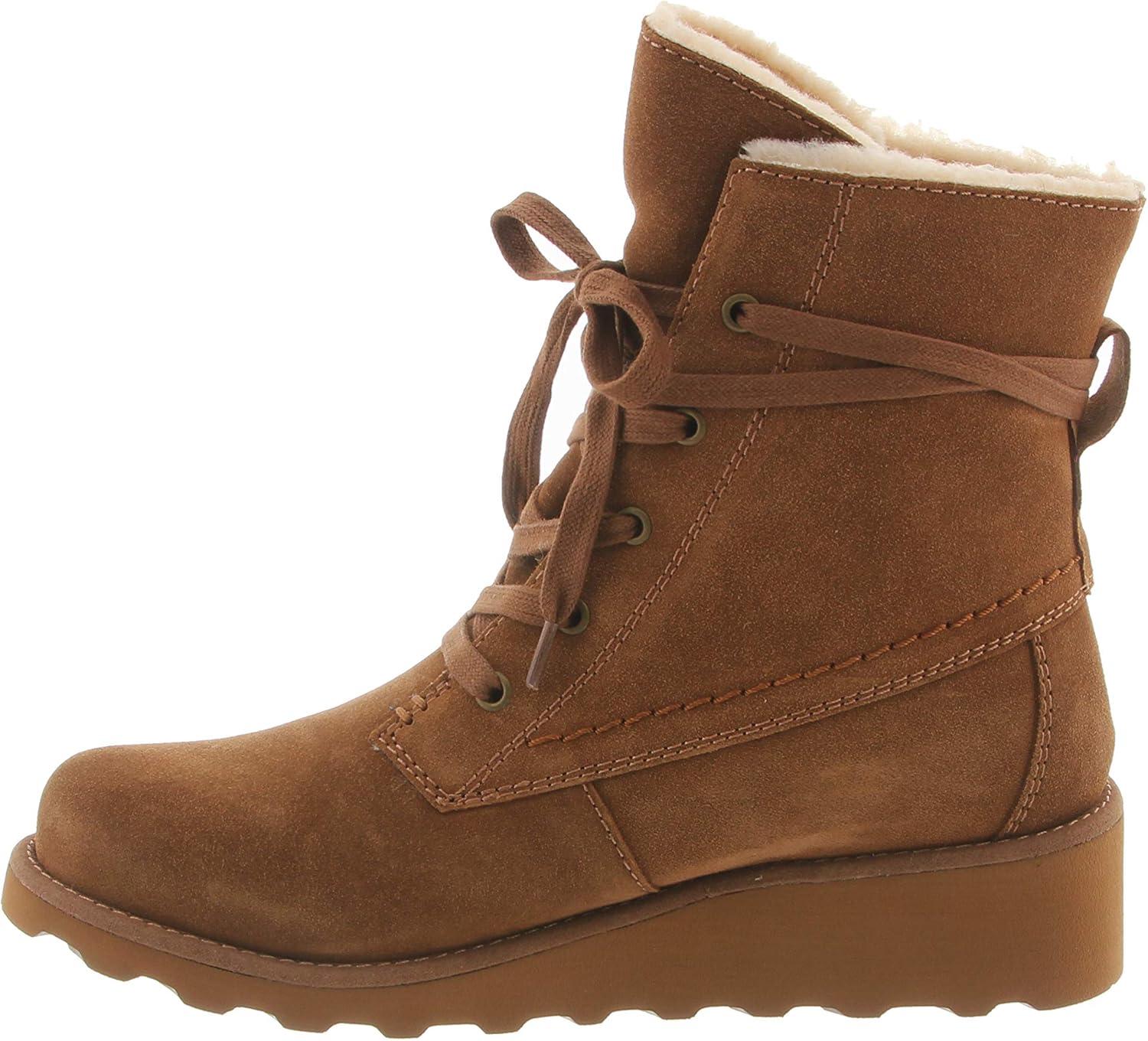 imageBEARPAW Womens Krista  Multiples Sizes ampamp Colors  Womens Classic Suede Boots  Comfortable Winter Slip On BootHickory
