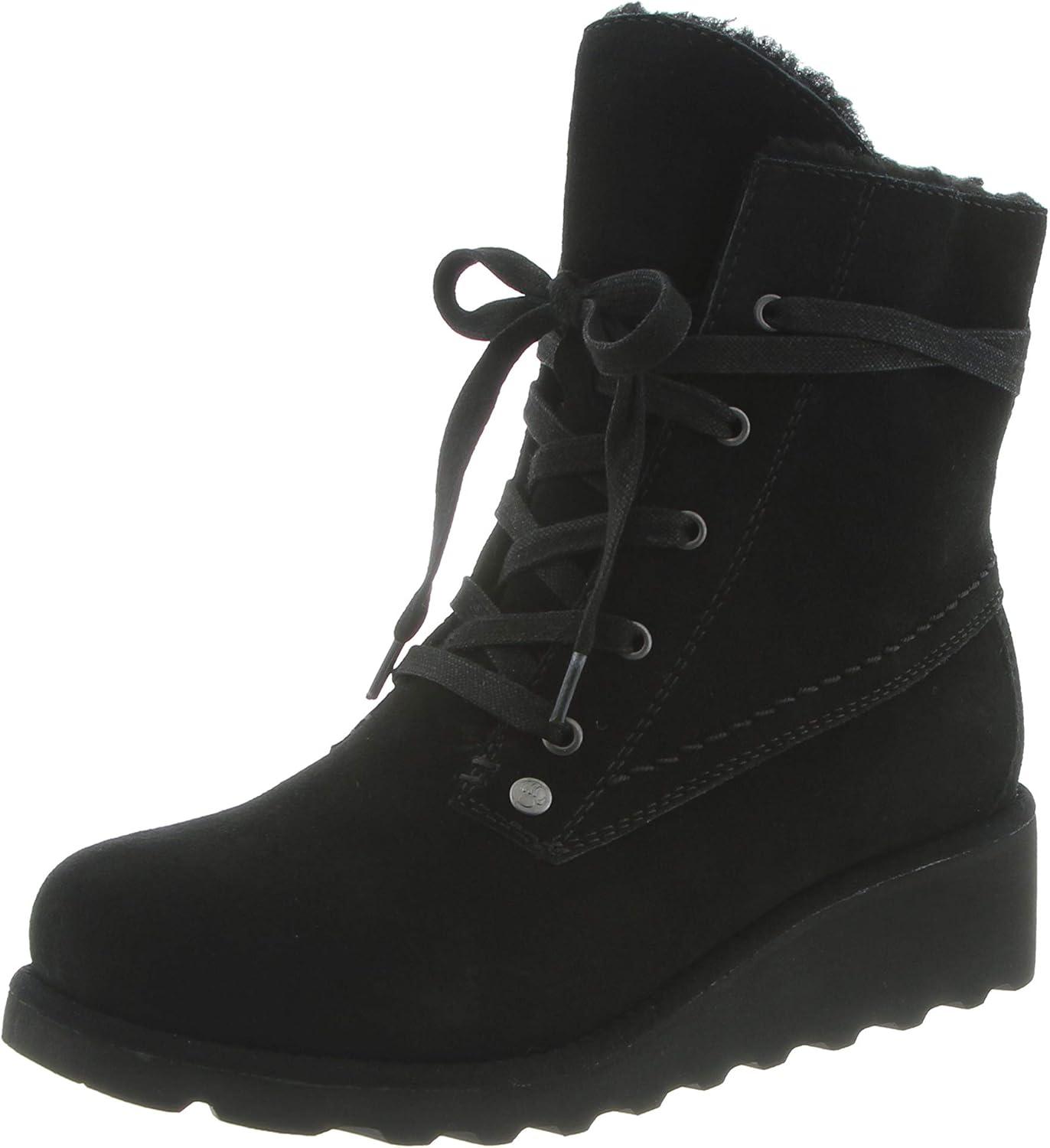 imageBEARPAW Womens Krista  Multiples Sizes ampamp Colors  Womens Classic Suede Boots  Comfortable Winter Slip On BootHickory