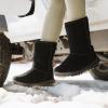 imageBEARPAW Elle II Sport Boot  Classic Suede SlipOn  Comfortable Winter Boot for WomenBlack