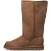 imageBEARPAW Womens Elle Tall Vegan Hickory Size 8  Womens Slip On Boots  Comfortable Suede Winter Boot