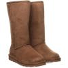 imageBEARPAW Womens Elle Tall Vegan Hickory Size 8  Womens Slip On Boots  Comfortable Suede Winter Boot