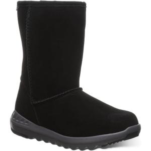 imageBEARPAW Elle II Sport Boot  Classic Suede SlipOn  Comfortable Winter Boot for WomenBlack