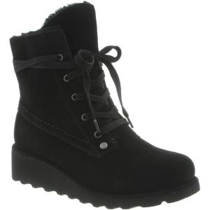 imageBEARPAW Womens Krista  Multiples Sizes ampamp Colors  Womens Classic Suede Boots  Comfortable Winter Slip On BootBlack