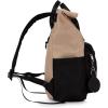 imageBEARPAW Womens Backpack  Professional Laptop Backpack for Women  Cute Travel ampamp College Bag Double Handle Design Medium BrownBeigeKhaki