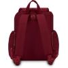 imageBEARPAW Womens Backpack  Puffy Quilted Top Open Backpack for Women Laptop Bag for Work ampamp Travel  Fits Most 15quot Laptops BlackBurgundy