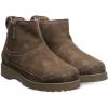 imageBEARPAW Mens Nick Boot  Mens Boot Classic Suede  Mens Boots  Comfortable Winter BootSeal Brown