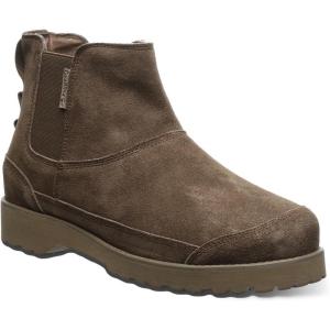 imageBEARPAW Mens Nick Boot  Mens Boot Classic Suede  Mens Boots  Comfortable Winter BootSeal Brown