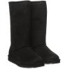 imageBEARPAW Womens Elle Tall Vegan Black Size 10  Womens Slip On Boots  Comfortable Suede Winter Boot