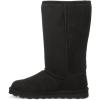 imageBEARPAW Womens Elle Tall Vegan Black Size 10  Womens Slip On Boots  Comfortable Suede Winter Boot
