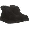 imageBEARPAW Womens Maeve Platform Lo Waterproof Suede Ankle BootsBlack Ii