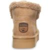 imageBEARPAW Womens Maeve Platform Lo Waterproof Suede Ankle BootsIced Coffee Solid