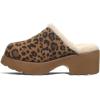 imageBEARPAW Womens Marnie Black SlipperTobacco Leopard