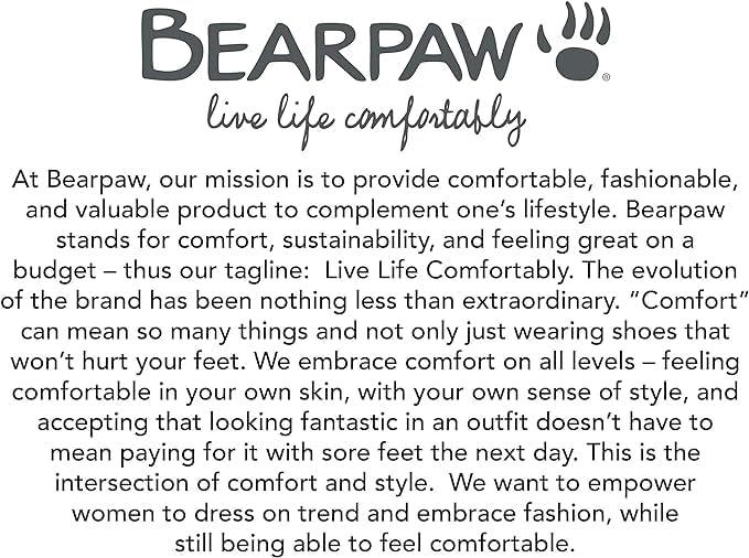 imageBEARPAW Womens 5 Pair Pack Super Soft Modern Multicolor Assorted Easy Care Solid Crew Socks With Scallop Edge Neutral ColorsBlack