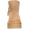 imageBEARPAW Womens Retro Maren Boot  Classic Suede SlipOn  Comfortable Winter Footwear  Multiple Colors ampamp SizesIced Coffee Solid