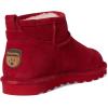 imageBEARPAW Womens Shorty Multiple Colors  Womens Ankle Boot  Womens Slip On Boot  Comfortable Winter BootRed Dahlia