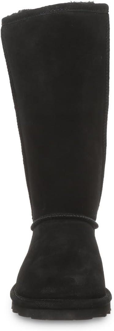 imageBEARPAW Elle Tall Youth Multiple Colors  Youths Boot Classic Suede  Youths Slip On Boot  Comfortable Winter BootBlack