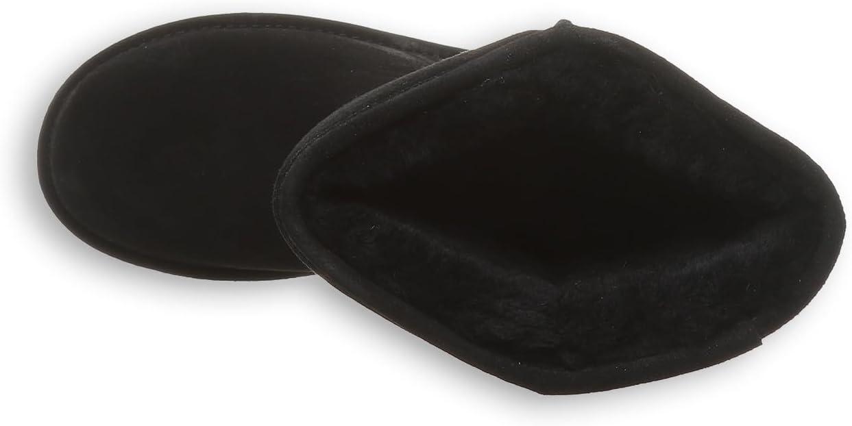 imageBEARPAW Elle Tall Youth Multiple Colors  Youths Boot Classic Suede  Youths Slip On Boot  Comfortable Winter BootBlack