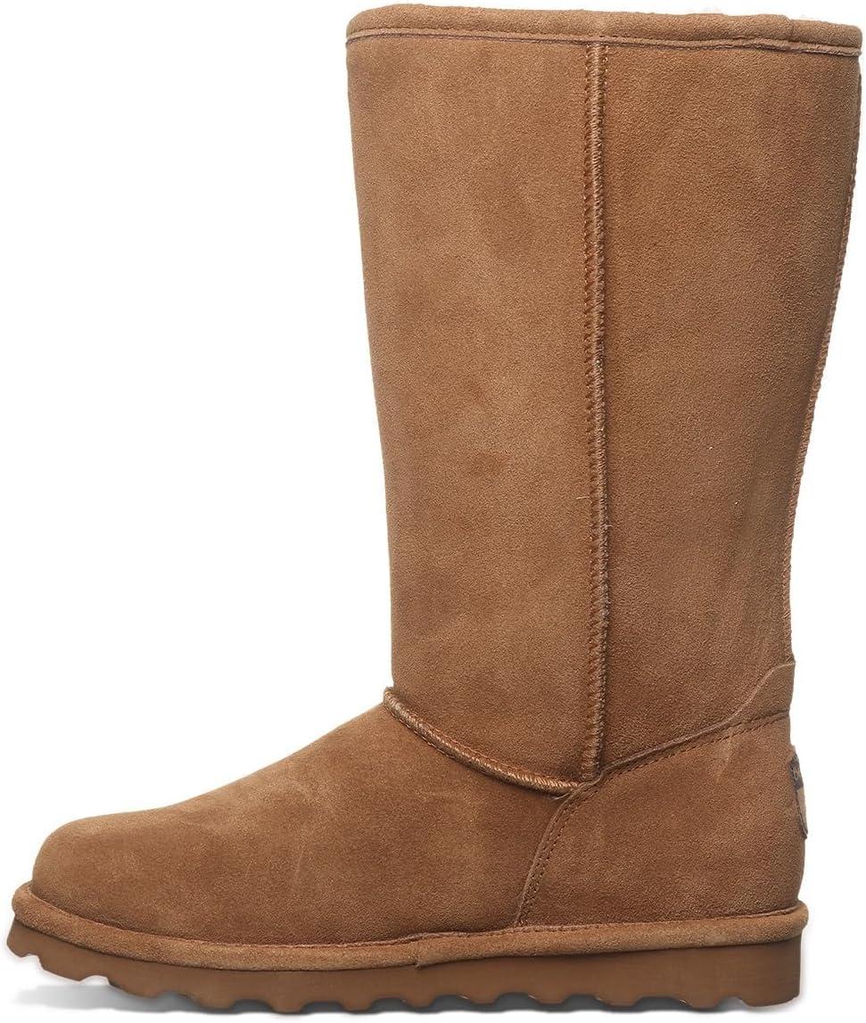 imageBEARPAW Elle Tall Youth Multiple Colors  Youths Boot Classic Suede  Youths Slip On Boot  Comfortable Winter BootHickory