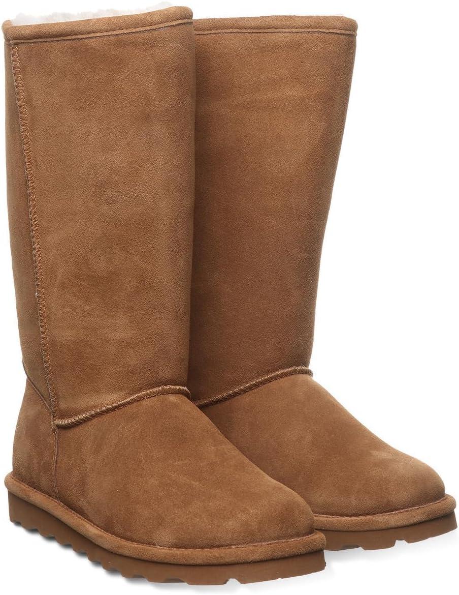 imageBEARPAW Elle Tall Youth Multiple Colors  Youths Boot Classic Suede  Youths Slip On Boot  Comfortable Winter BootHickory