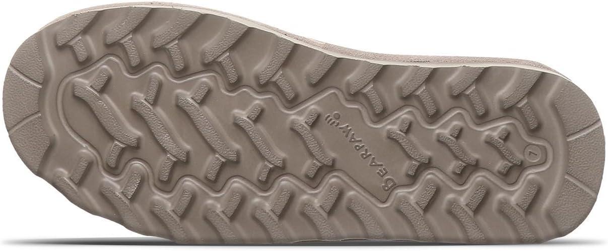 imageBEARPAW Elle Tall Youth Multiple Colors  Youths Boot Classic Suede  Youths Slip On Boot  Comfortable Winter BootMushroom